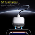 Séparateur de Charge Automatique 140W – Se Débranche Seul à 100% | Protège Votre Batterie