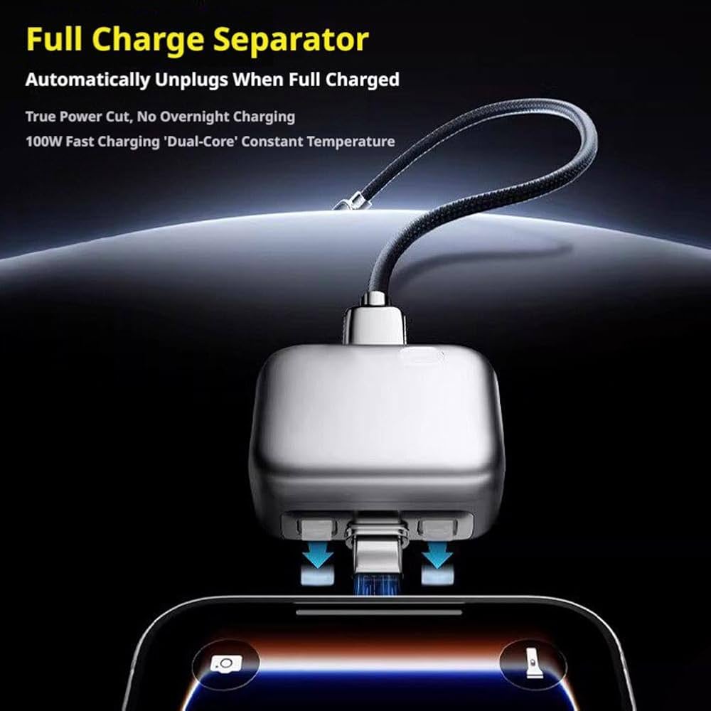 Séparateur de Charge Automatique 140W – Se Débranche Seul à 100% | Protège Votre Batterie