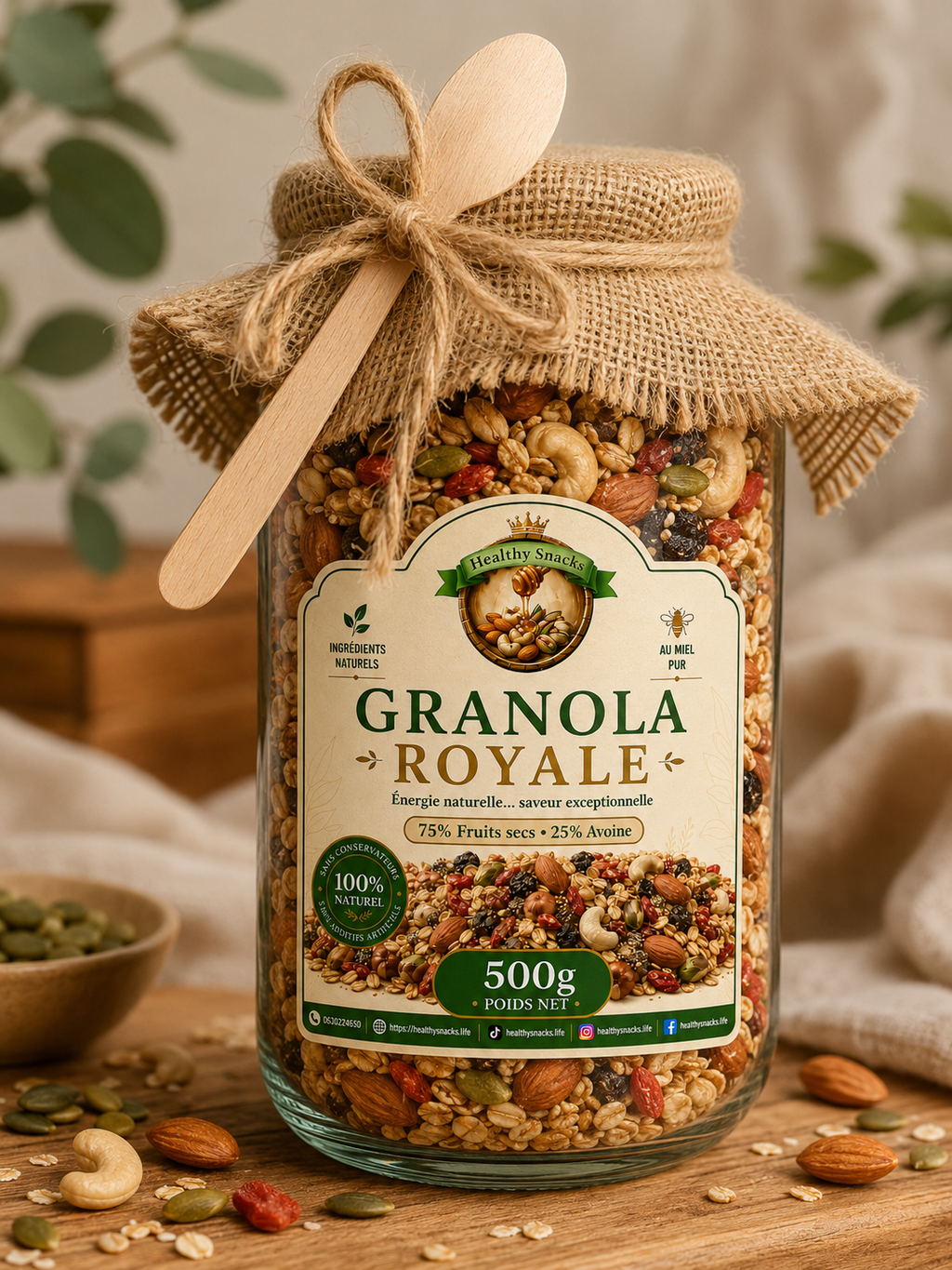 جرانولا ملكية - Royal Granola